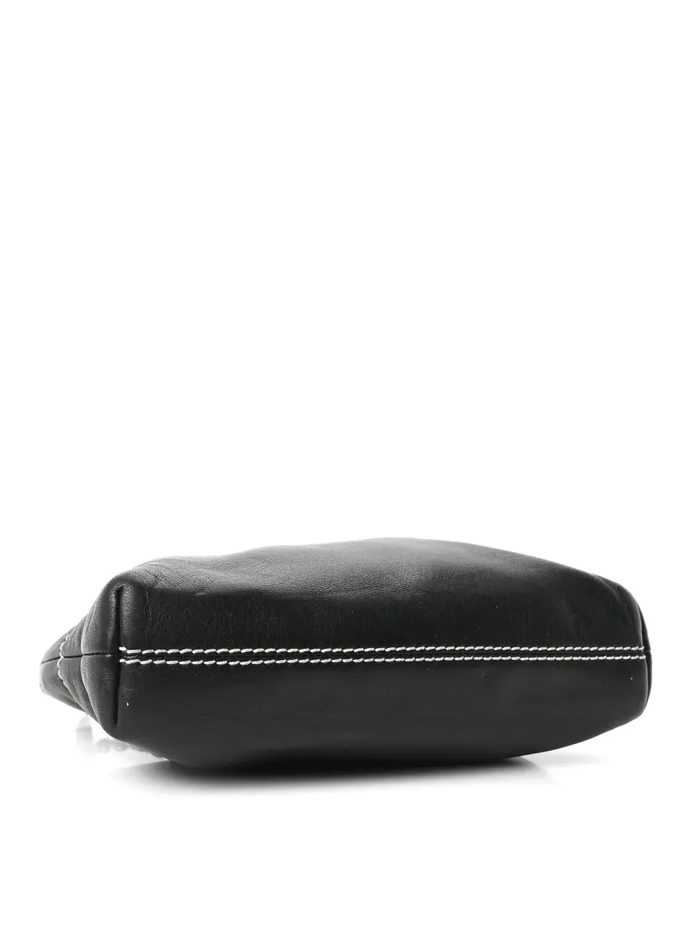Chanel Lambskin Lax Pochette Black #322655C10B